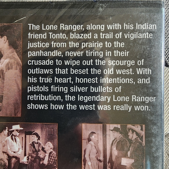 Nwt The Lone Ranger 6 classic episodes dvd. Sealed. Just $5 with 3+ dvds - Picture 4 of 4